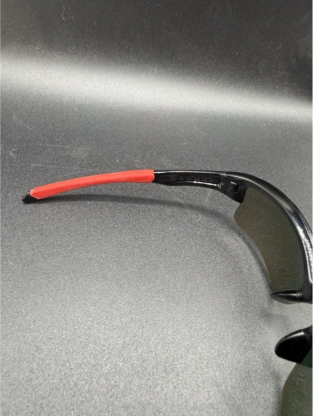 Oakley Quarter Jacket Polished Black/Ruby Iridium Lenses